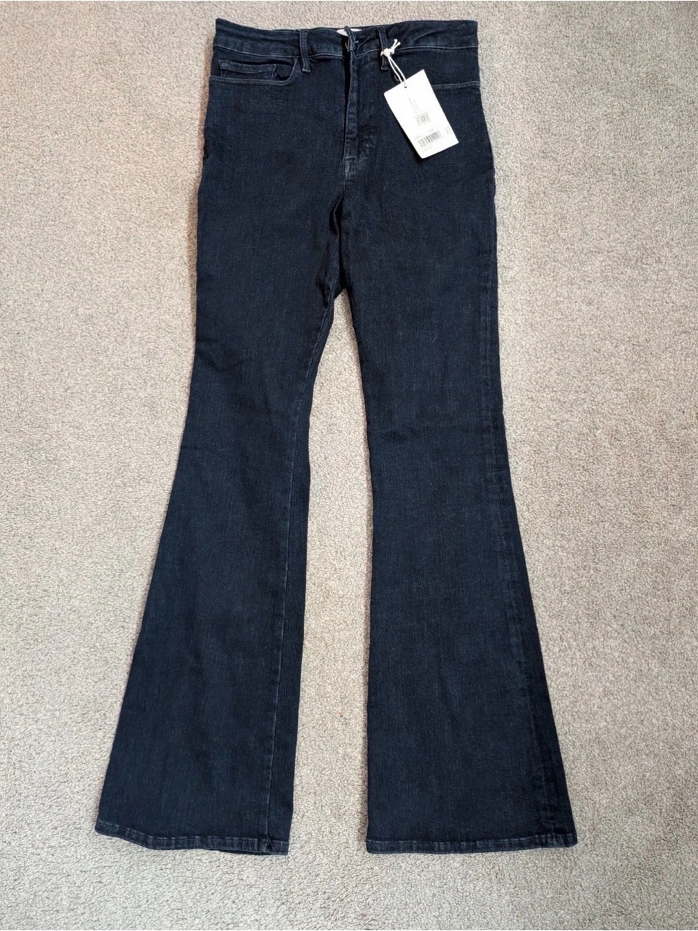 NWT Frame Women’s Dark Blue Flared Jeans size women’s 2 blue jeans